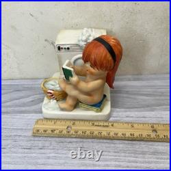 Goebel W. Germany Redheads Hummel Porcelain Figurines by Charlot Byj Lot of 4 Goebel W. Germany Redheads Hummel Porcelain Figurines by Charlot Byj Lot of 4