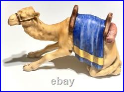Goebel W. Germany Vintage Kneeling Camel 9.5 in Christmas Hummel Nativity TMK6