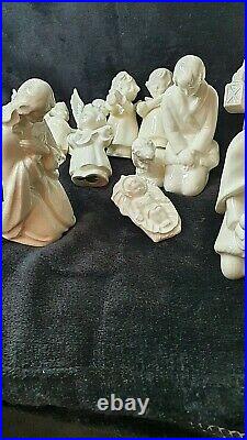 Goebel West Germany Vintage Nativity Set (13) + (2) Extra, All Mint