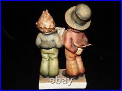 Goebel hummel figurine # 130 DUET large 5,50 TMK 1 CROWN & TMK 2 FULL BEE