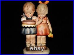 Goebel hummel figurine # 176/0 HAPPY BIRTHDAY 5.25 rare TMK 2 double Full Bee