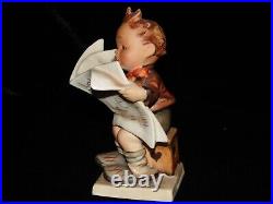 Goebel hummel figurine # 184 LATEST NEWS Large 5.25 tall TMK 1 CROWN Superb