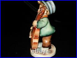 Goebel hummel figurine # 186 SWEET MUSIC large 5.25 TMK1 CROWN STRIPED SLIPPERS