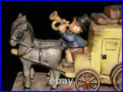 Goebel hummel figurine # 226 THE MAIL IS HERE Large 4.50 tall TMK 2 Full Bee