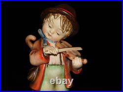 Goebel hummel figurine # 2/1 LITTLE FIDDLER large 7,75 RARE TMK 1 CROWN Goebel hummel figurine # 2/1 LITTLE FIDDLER large 7,75 RARE TMK 1 CROWN