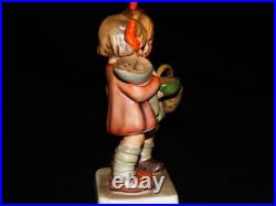 Goebel hummel figurine # 52/0 GOING TO GRANDMAS large 5.00 TMK 1 CROWN &TMK 2
