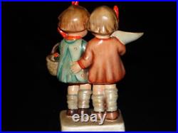 Goebel hummel figurine # 52/0 GOING TO GRANDMAS large 5.00 TMK 1 CROWN &TMK 2