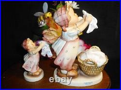 HUMMELS VARIOUS SIZES WASH DAY FIGURES 321/1 Lg & RARE 321 4/0 withDots 3.25 MIB