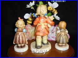 HUMMEL CHILDREN FIGURINES 3pc #2167 Mixing Cake & 2116/A Cup Sugar #2281 Country