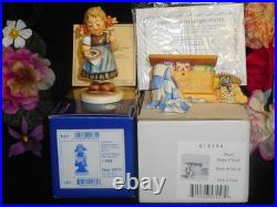 HUMMEL COLLECTORS FIGURE 2107/A Bee Hopeful Signed #1662 & LTD ED Hope Chest MIB