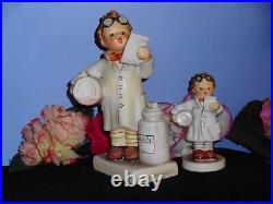 HUMMEL FIGURINES 322 PHARMACIST RIZINUSOL Lg TM6 & 322 4/0 Sm SPECIAL BACKSTAMP