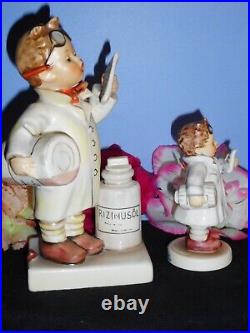 HUMMEL FIGURINES 322 PHARMACIST RIZINUSOL Lg TM6 & 322 4/0 Sm SPECIAL BACKSTAMP