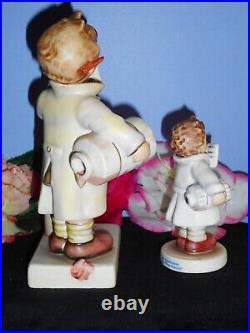 HUMMEL FIGURINES 322 PHARMACIST RIZINUSOL Lg TM6 & 322 4/0 Sm SPECIAL BACKSTAMP