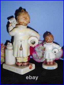 HUMMEL FIGURINES 322 PHARMACIST RIZINUSOL Lg TM6 & 322 4/0 Sm SPECIAL BACKSTAMP