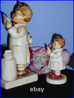 HUMMEL FIGURINES 322 PHARMACIST RIZINUSOL Lg TM6 & 322 4/0 Sm SPECIAL BACKSTAMP