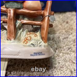 HUMMEL FIGURINE WAYSIDE DEVOTION 28/III GERMANY GOEBEL Sheep Jesus BOY GIRL