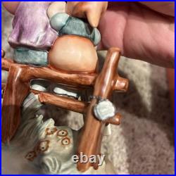 HUMMEL FIGURINE WAYSIDE DEVOTION 28/III GERMANY GOEBEL Sheep Jesus BOY GIRL