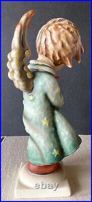 HUMMEL GOEBEL HEAVENLY ANGEL, #21/I FIGURINE 6.75 TMK 5 Candle Wind Ceramic