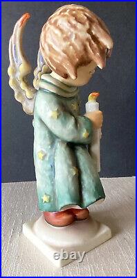 HUMMEL GOEBEL HEAVENLY ANGEL, #21/I FIGURINE 6.75 TMK 5 Candle Wind Ceramic