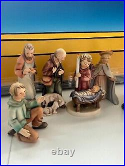 HUMMEL GOEBEL Nativity Set W. Germany 8 PC