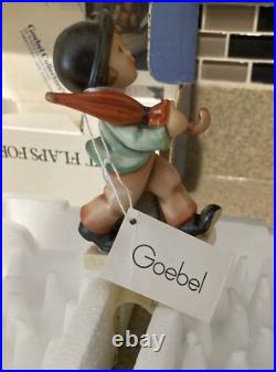 HUMMEL Goebel Merry Wanderer 11/2/0 Figurine 50% American Cancer Society HUMMEL Goebel Merry Wanderer 11/2/0 Figurine 50% American Cancer Society