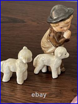 HX-256 Vintage 9pc. Goebel Hummel Child's Nativity Porcelain Figurines W. Germany