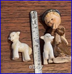 HX-256 Vintage 9pc. Goebel Hummel Child's Nativity Porcelain Figurines W. Germany
