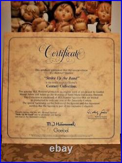 HummelStrike Up The Band #668Century CollectionTMK7 Mint in Orig. Box with COA