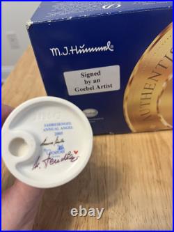 Hummel 2005 Spirited Saxophonist Hum 2135/J SIGNED by a Goebel Artist