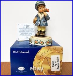 Hummel #2120 Little Miss Letter Carrier 1st Issue Signed Base NIB MINT COA