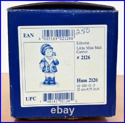 Hummel #2120 Little Miss Letter Carrier 1st Issue Signed Base NIB MINT COA