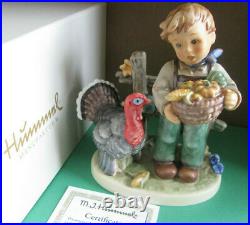 Hummel 2439 Thanksgiving Turkey. TM-11. In original box