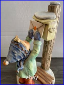 Hummel 340 Letter to Santa TMK-6 Goebel W. Germany Figurine Winter Scene