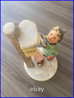 Hummel 340 Letter to Santa TMK-6 Goebel W. Germany Figurine Winter Scene