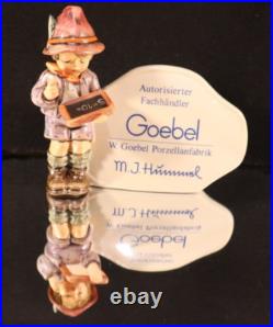 Hummel #460 Tally Dealer`s Plaque Germany Tmk 6 The Missing Bee 1979 To 1991