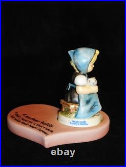 Hummel 547 4/0 Bunny's Mother #152347 & #1137-d A Mother's Love Base 818017 Mib