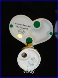 Hummel 547 4/0 Bunny's Mother #152347 & #1137-d A Mother's Love Base 818017 Mib