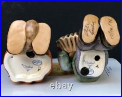 Hummel #759 To Keep You Warm + #771 Practice Makes Perfect Signed Chair COAs EUC