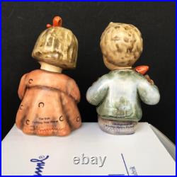 Hummel #759 To Keep You Warm + #771 Practice Makes Perfect Signed Chair COAs EUC