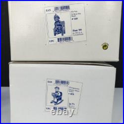 Hummel #759 To Keep You Warm + #771 Practice Makes Perfect Signed Chair COAs EUC