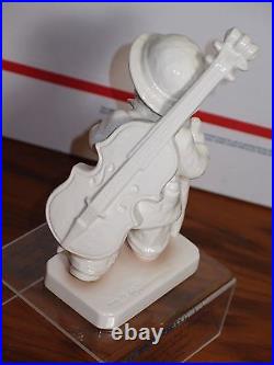 Hummel 89 Little Cellist 89/ii Rare No Trademark White Overglaze Sample Goebel