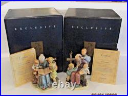 Hummel A Story from Grandma #620 & At Grandpa's #621 (Set of 2) Limited Ed