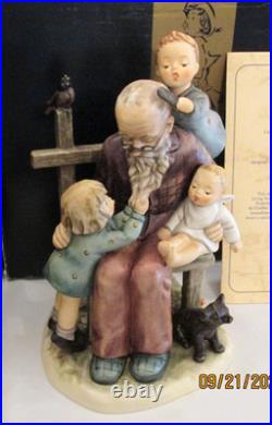 Hummel A Story from Grandma #620 & At Grandpa's #621 (Set of 2) Limited Ed