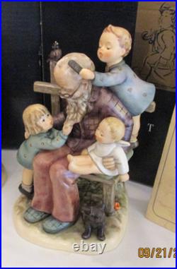 Hummel A Story from Grandma #620 & At Grandpa's #621 (Set of 2) Limited Ed