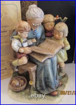 Hummel A Story from Grandma #620 & At Grandpa's #621 (Set of 2) Limited Ed