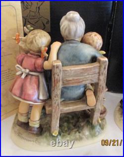Hummel A Story from Grandma #620 & At Grandpa's #621 (Set of 2) Limited Ed