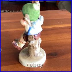 Hummel Apple Tree Boy & Girl 142 141 TMK-3 TMK-2 1950's Goebel Figurines