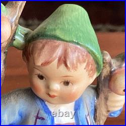 Hummel Apple Tree Boy & Girl 142 141 TMK-3 TMK-2 1950's Goebel Figurines
