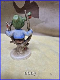 Hummel Apple Tree boy Figurine Goebel vintage W Germany 142 sitting in 2/0