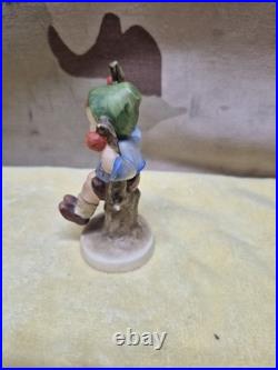 Hummel Apple Tree boy Figurine Goebel vintage W Germany 142 sitting in 2/0